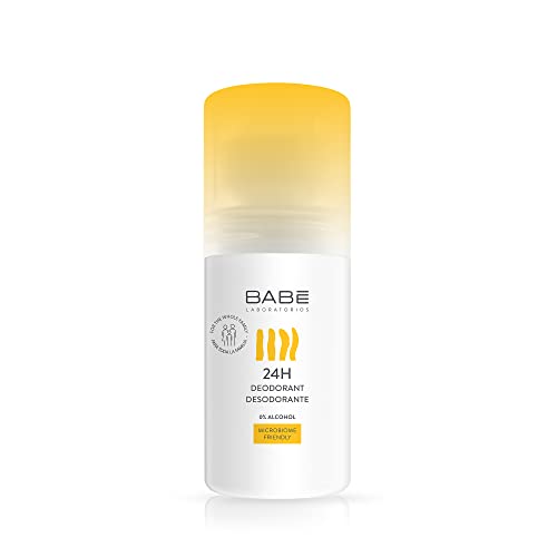 Laboratorios Babé – 24h Desodorante | 0% Alcohol, Microbiome Friendly, Blanco, 50 Mililitro
